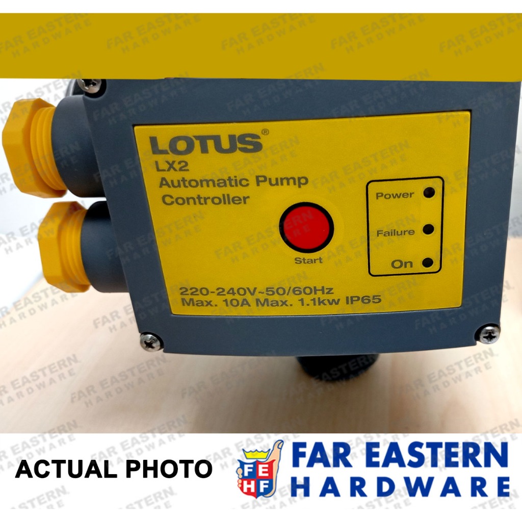 LOTUS Automatic Water Pump Control LX2 LTVAR | Shopee Philippines