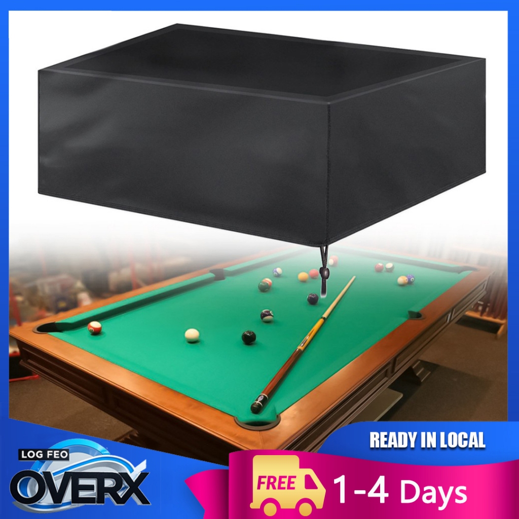 7/9-inch thick silver plated dust cover, waterproof billiard table ...