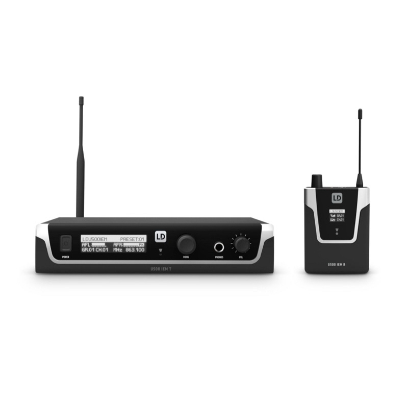 LD SYSTEMS | U506 IEM In-Ear Monitoring System - 655 - 679 MHz | Shopee ...