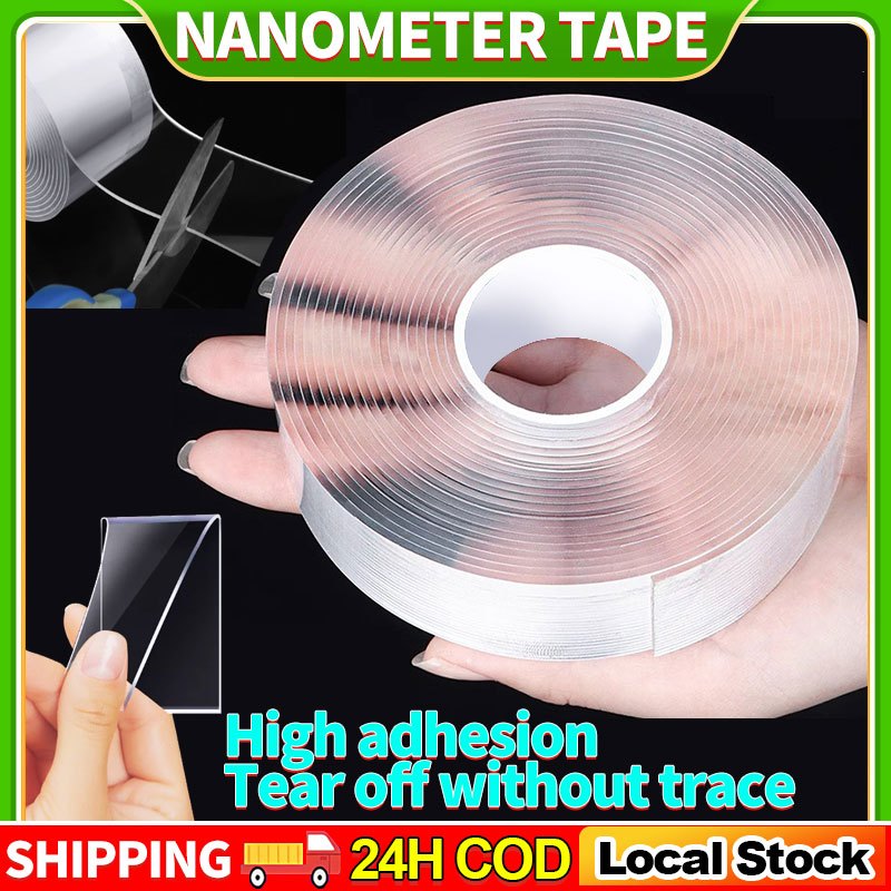 1/3/5M Nano Tape Double-Sided Multifunction Strongly Sticky Adhesive ...
