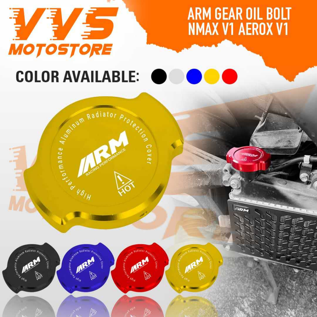 Arm Radiator Cap Cover Aluminum Full CNC Universal With Sticker From ...