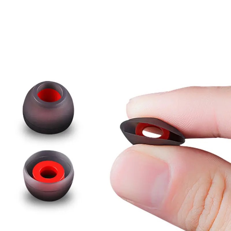 Ear Tips Earbuds Earphone Silicone Ear-tips/Ear Sleeve/Ear Tip/Earbuds ...