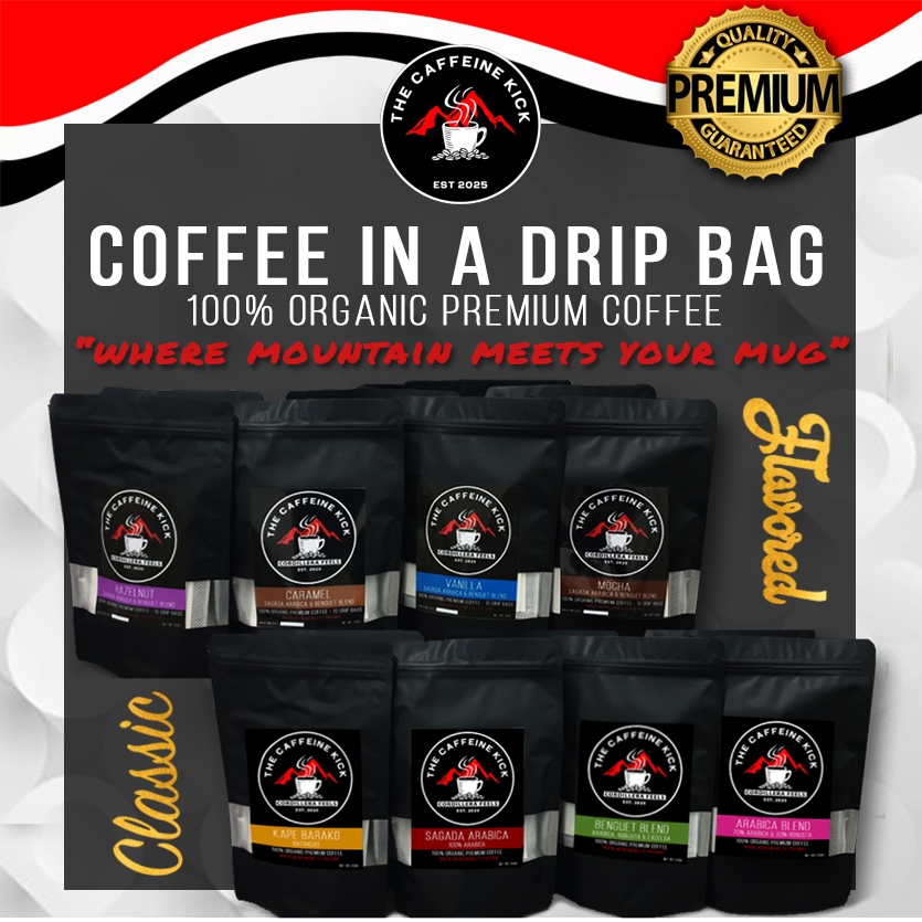 Flavored & Classic Cordillera Drip Coffee – 10 Packs | Highland ...