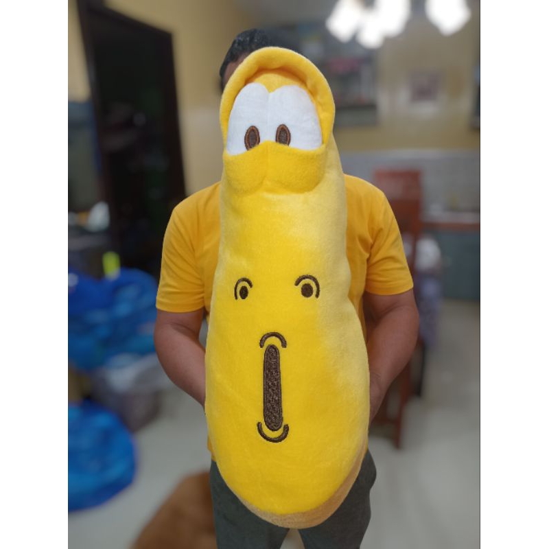 Larva Worm Huggable plushie preloved | Shopee Philippines