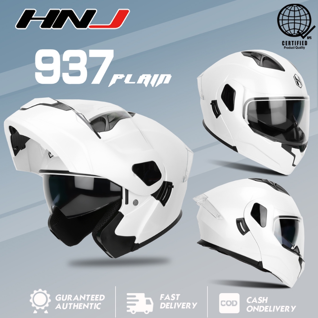 HNJ 937 modular helmet dual visor open face helmet for motorcycle helmet  full face for men and women