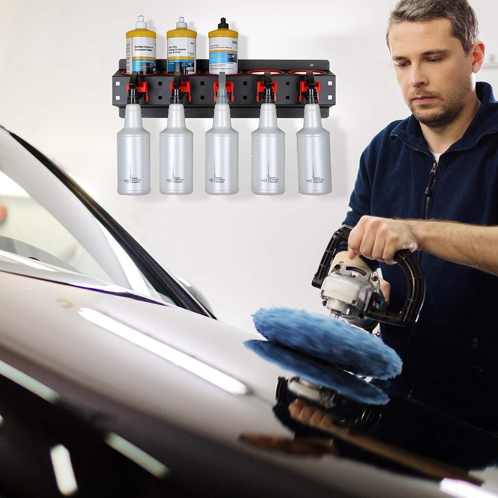 COD SCARCITY Bottle and Sprayer bottle Garage Organizer holder fits for ...