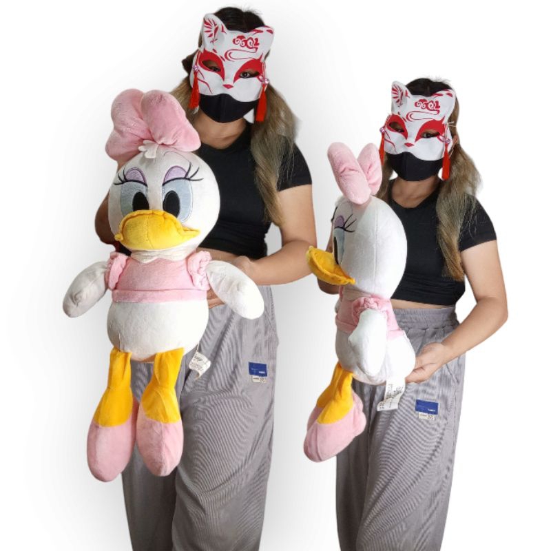 55cm pink big ribbon daisy duck stuffedtoys | Shopee Philippines