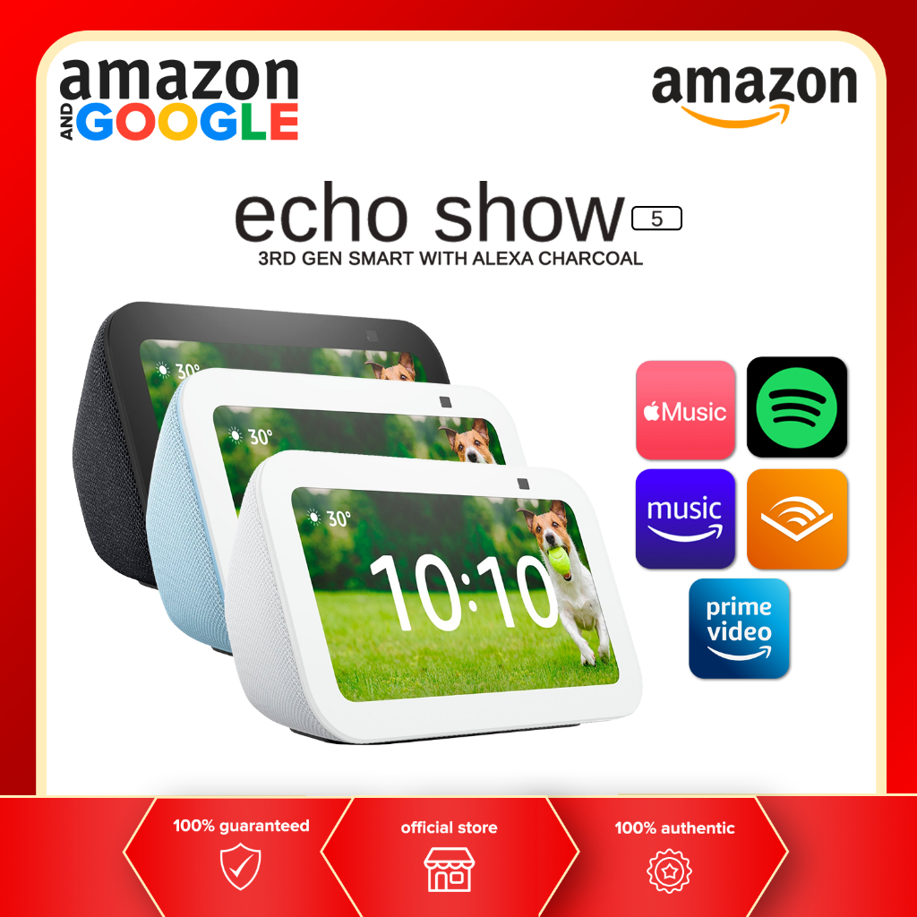Amazon Echo Show 5 3rd Generation 5' inch Smart Display with Alexa ...