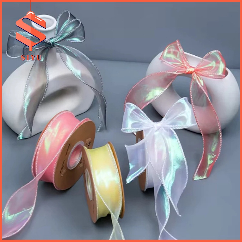 9M Gift Ribbon Wedding Home Decoration Fantasy Ribbon Bouquet ...