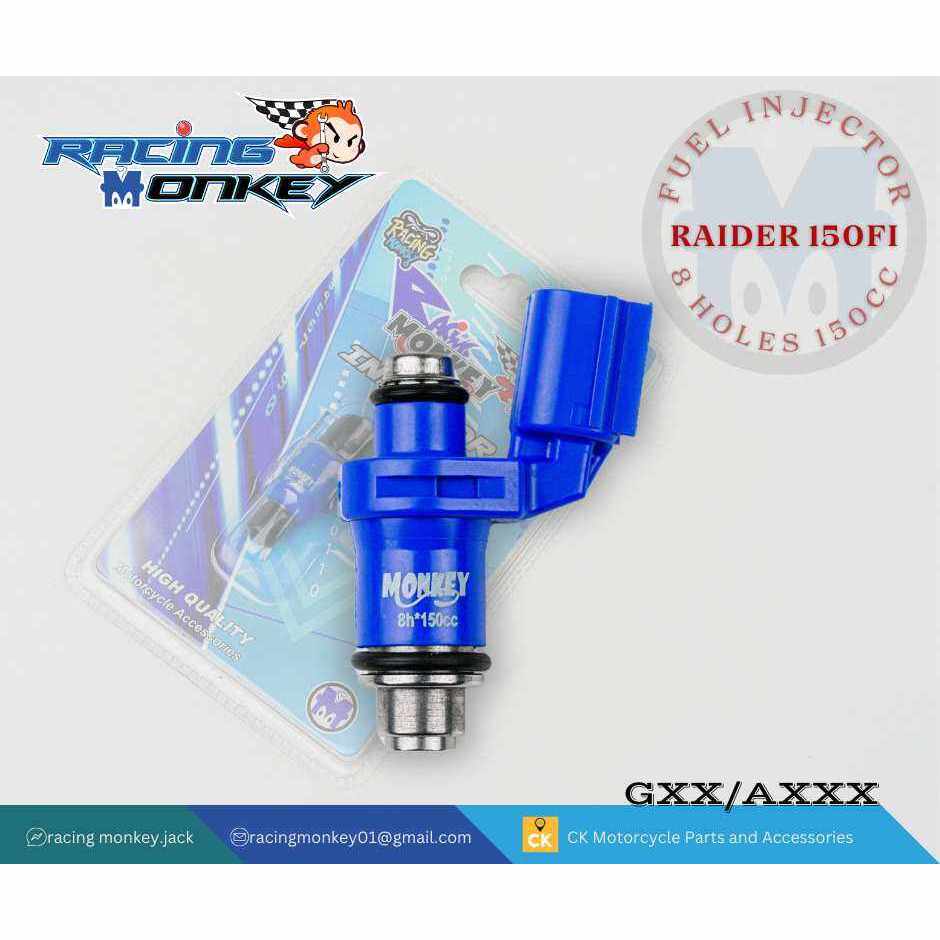 RACING MONKEY FUEL INJECTOR BURGMAN RAIDER150 FI Raider J115 FI ...