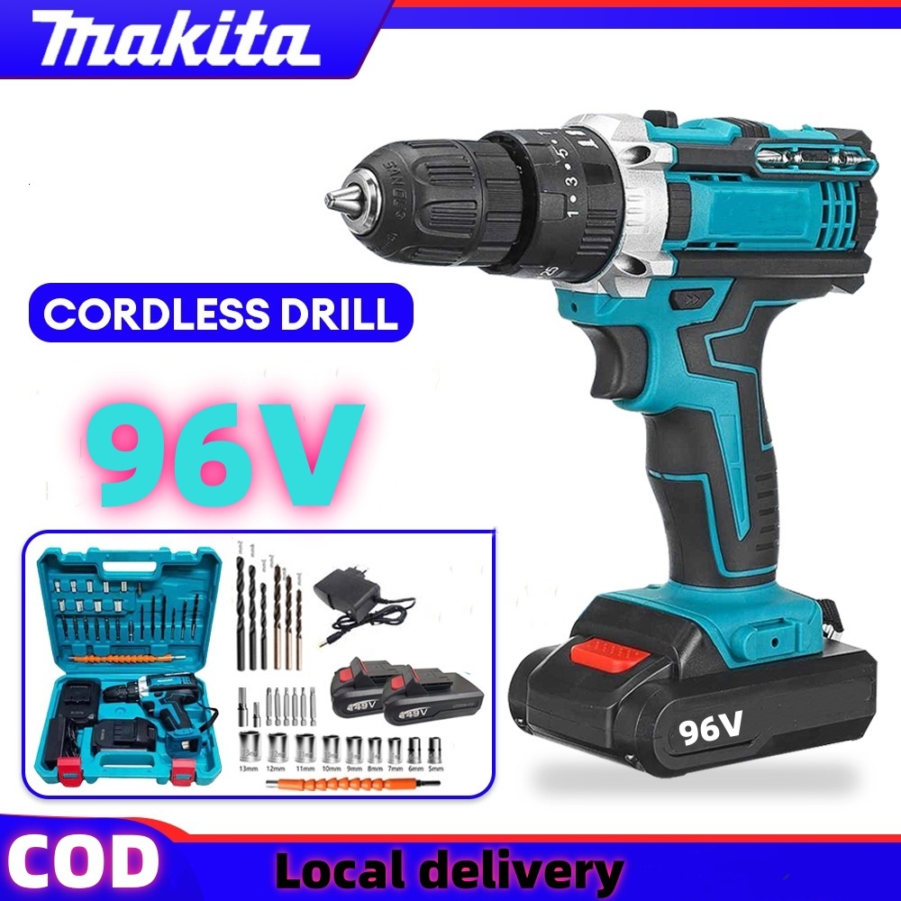 Makita Cordless Impact Drill Battery Electric Hammer Hand Drill Power ...