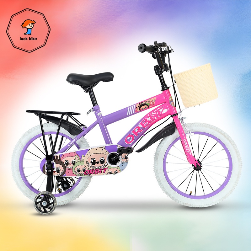 【Labubu 12/16 Inch Kids Bike】Lightweight Alloy Wheel Safety Bicycle for ...