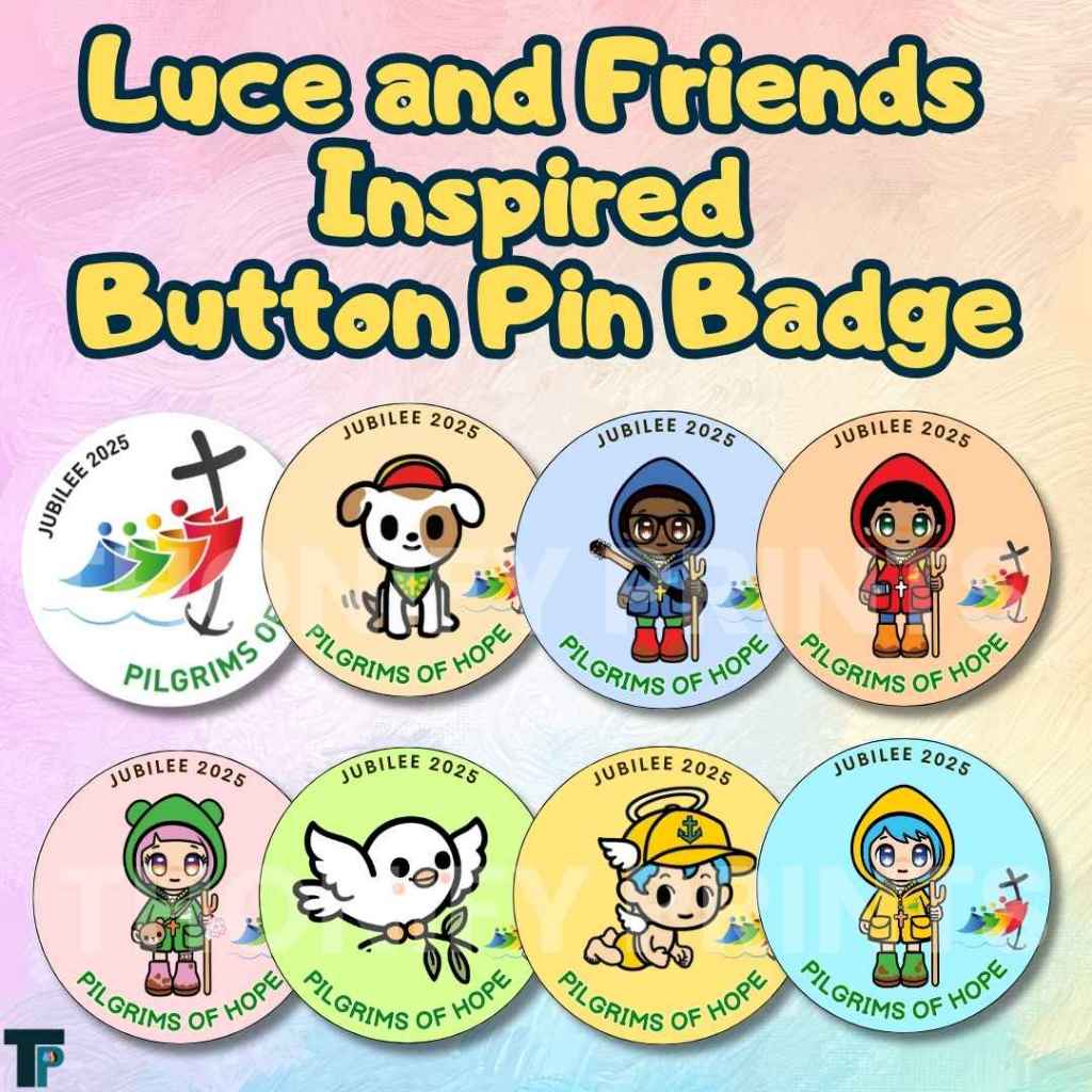 Jubilee 2025 - Luce & Friends Inspired Button Pin Badge | Shopee ...