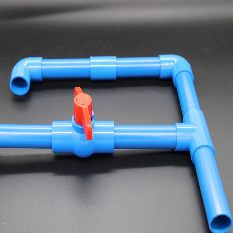 PVC Ball Valve Compact Without Thread 1/2