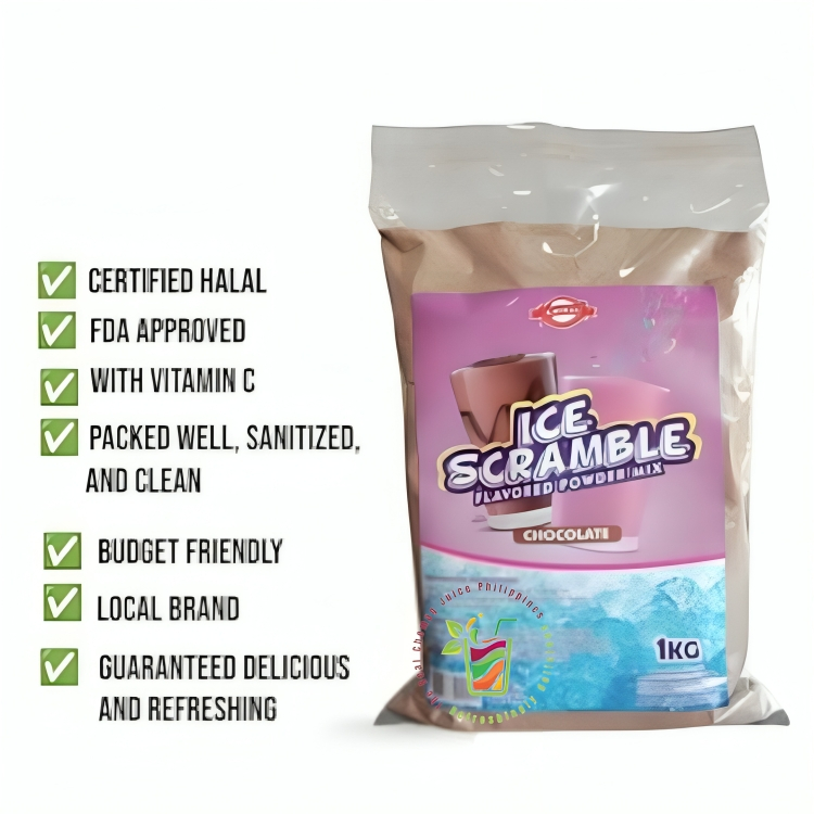 Chemag Ice Scramble Chocolate Powder Mixed 25kg | Shopee Philippines