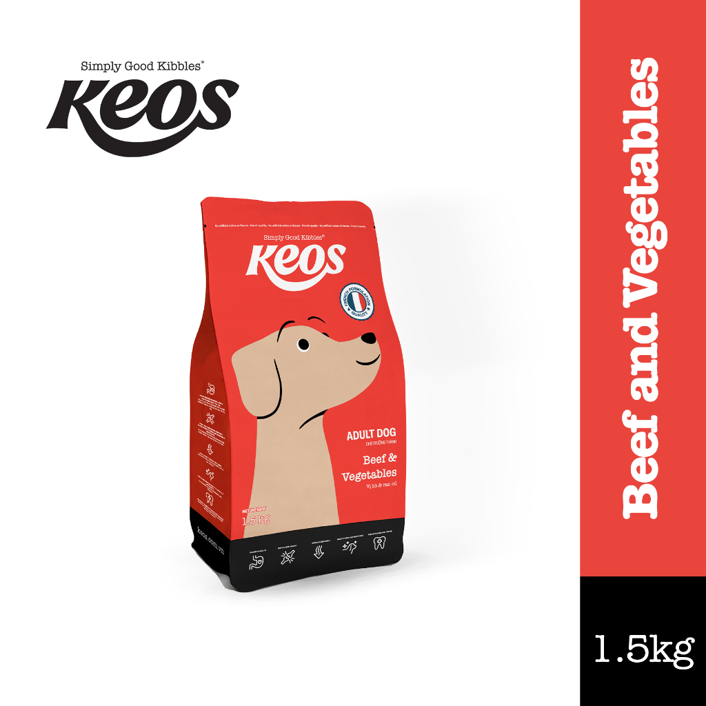 [CLEARANCE SALE] Keos Dog Adult B&V - 1.5kg | Shopee Philippines