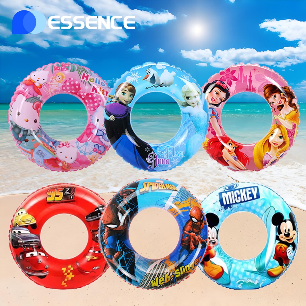 Inflatable Cartoon Swimming Ring Kids Cartoon Swimming Ring Inflatable ...