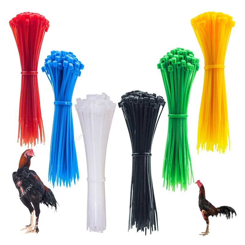 Gamefowl Leg bands 600Pcs Colorful Durable Nylon Poultry Chicken Breed ...