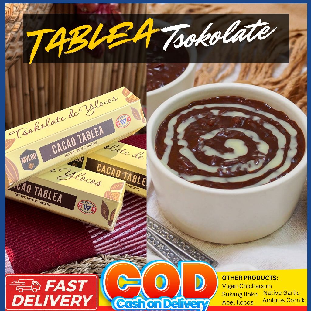 Ilocos Cacao Tablea Ksokolate Ilocos Organic Kakao Pure Tablea Tableya ...