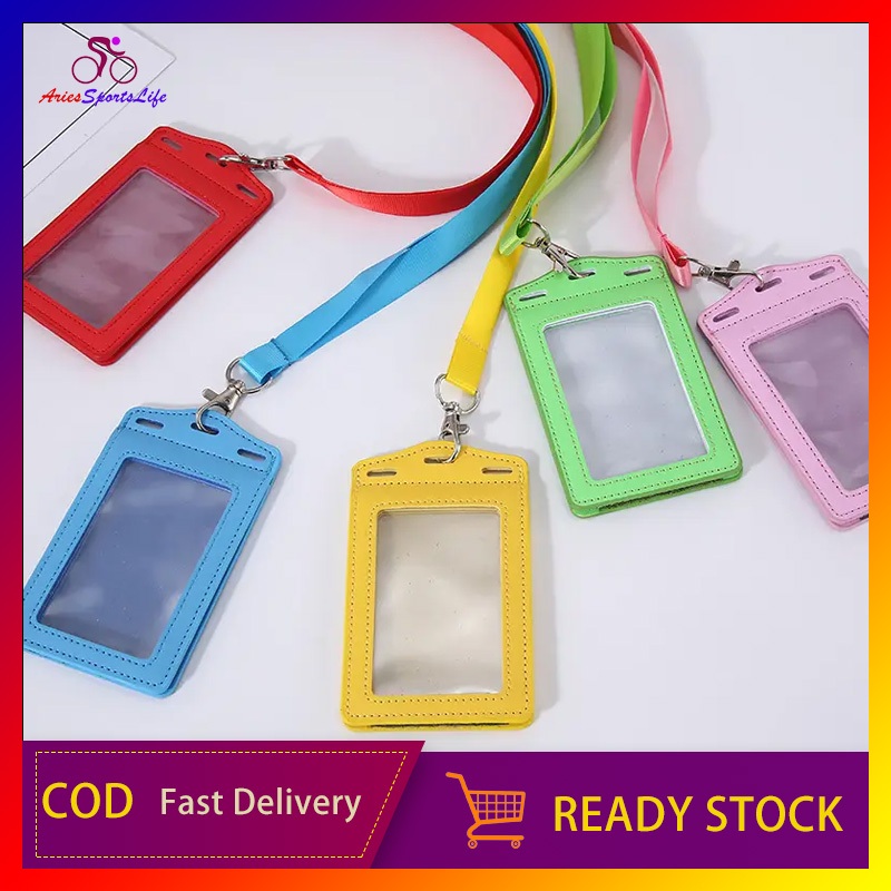 ID Badge Holder With Lanyard, Retractable ID Badge Card Holders, Removable Neck Lanyard Strap With Badge Reel And Vertical ID Holder For Nurse - View #2