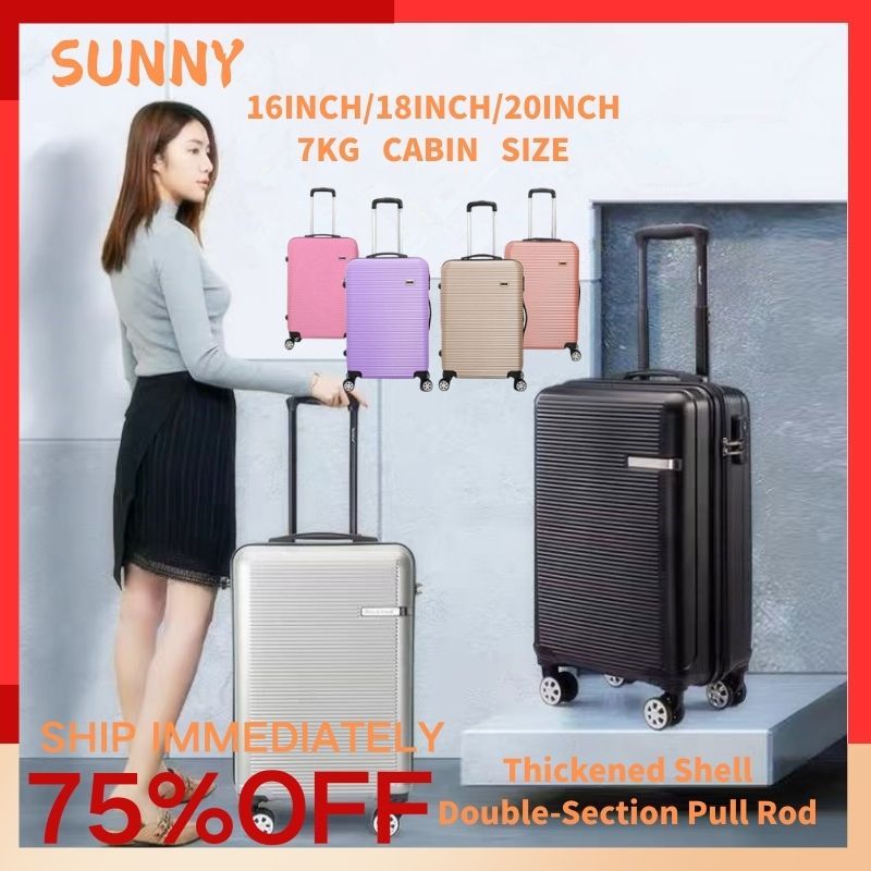 SUNNY)LuggageTravel Bag16/18/20 INCH 7KG Lightweight Luggage