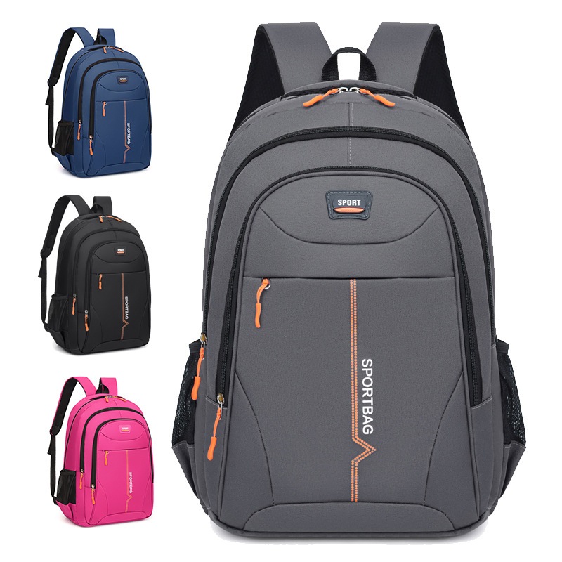 Fashion Backpack for Men Laptop Backpacks Oxford Black High School Bags ...
