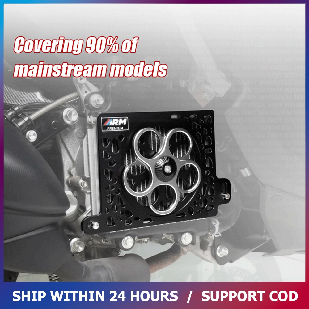 ARM Radiator Cover Aerox 155/Nmax 155 /NVX 155 Lexi With Bolt Plug And ...