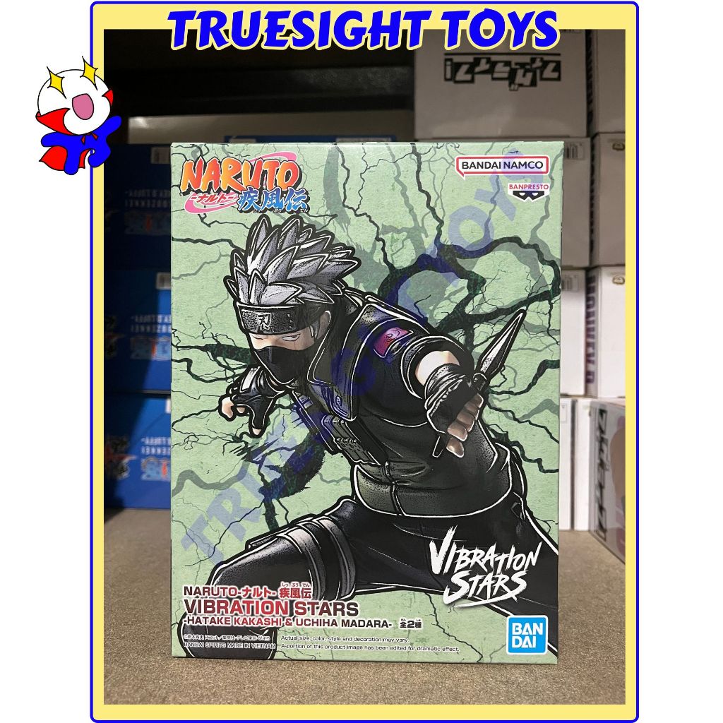 Figurine Banpresto Hatake Kakashi Vibration Star - Naruto Shippuden, 18 Cm | Collection, Décoration, Cadeau Fan