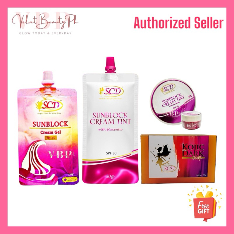 SCD SUNBLOCK CREAM TINT SPF 50 | SCD SUNBLOCK CREAM GEL DARK KOJIC ...