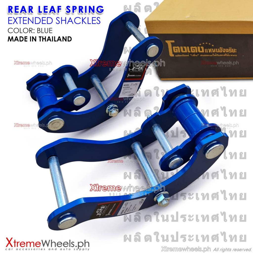 ADVENTURE / STRADA 2000 to 2018 2inch Thailand Made Blue Rear Leaf ...