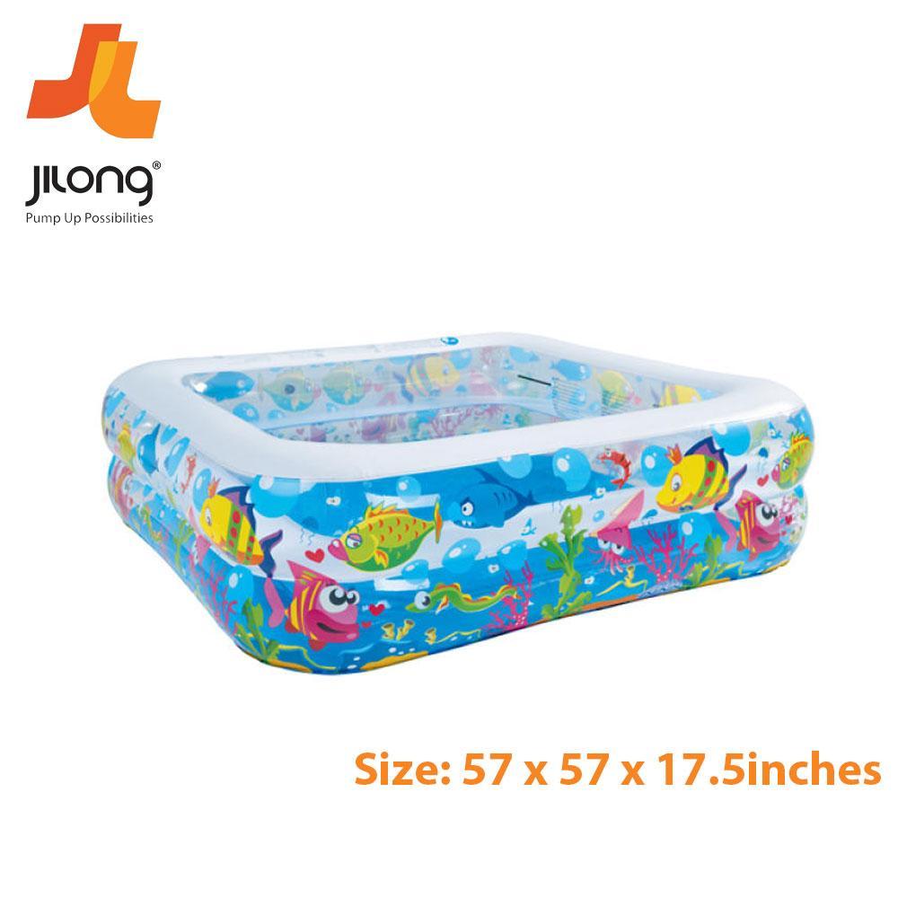 Jilong Sea World Square Inflatable Swimming Pool | Shopee Philippines