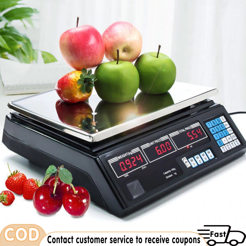 best 1kg to 40kg weighing scale heavy duty Rechargeable kilohan digital ...