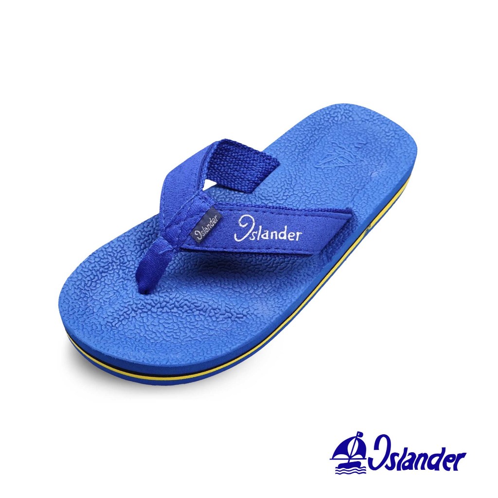 Islander Benz Kids 24AX (Blue / Yellow) - Slippers for Kids | Shopee ...