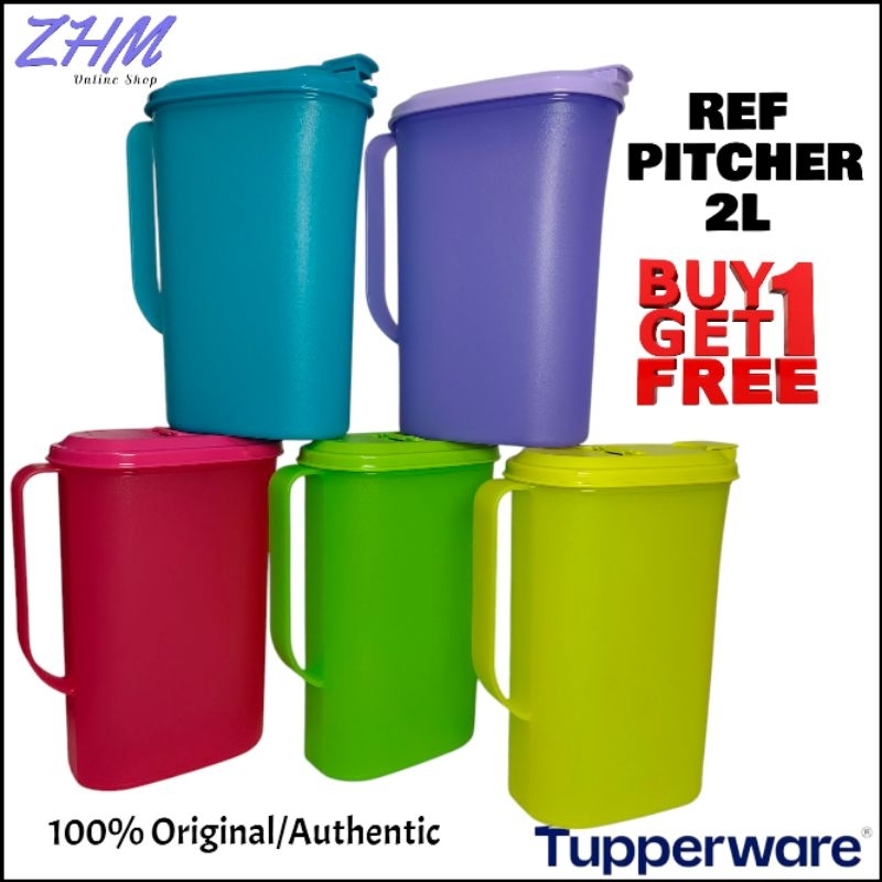 Tupperware Ref Pitcher 2L Buy 1 Get 1 FREE! | Shopee Philippines