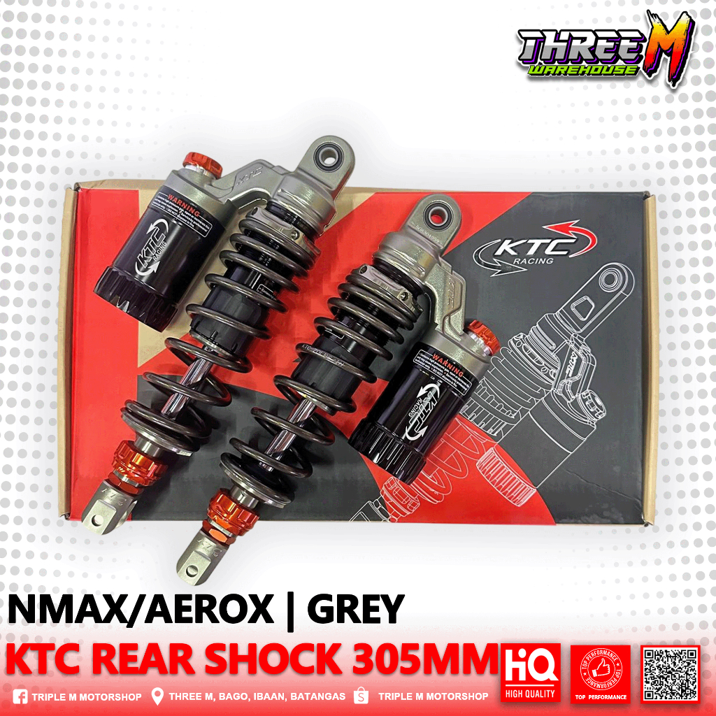 ORIGINAL KTC REAR SHOCK EXTREME 305MM FOR NMAX/AEROX | Shopee Philippines
