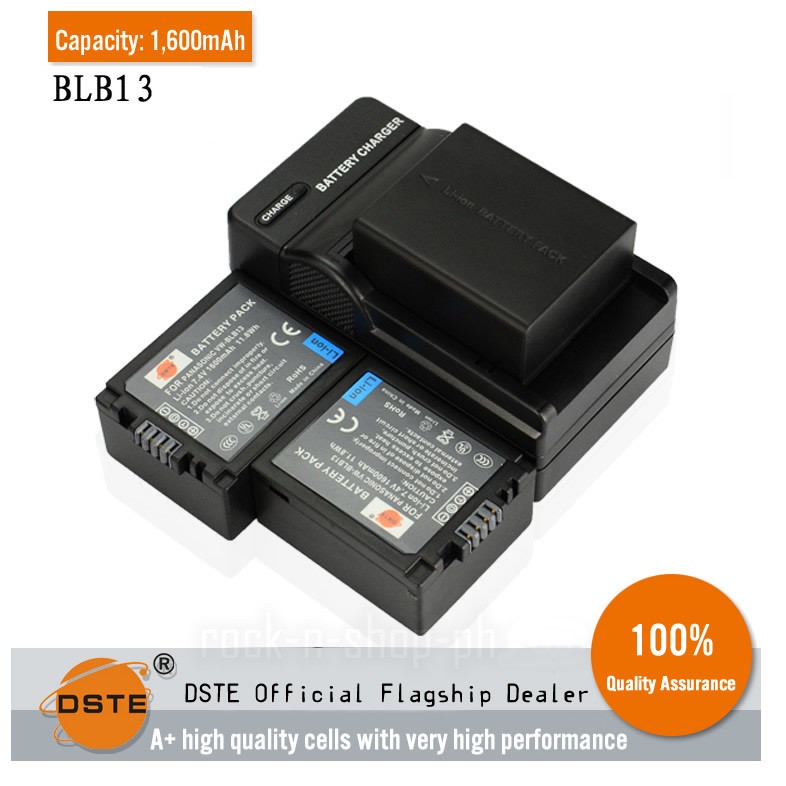 DSTE DMW-BLG10 Li-Ion Batteria e Caricabatterie USB Compatibile per DSTE DMW-BLG10 Li-Ion Batteria e Caricabatterie USB Compatibile per