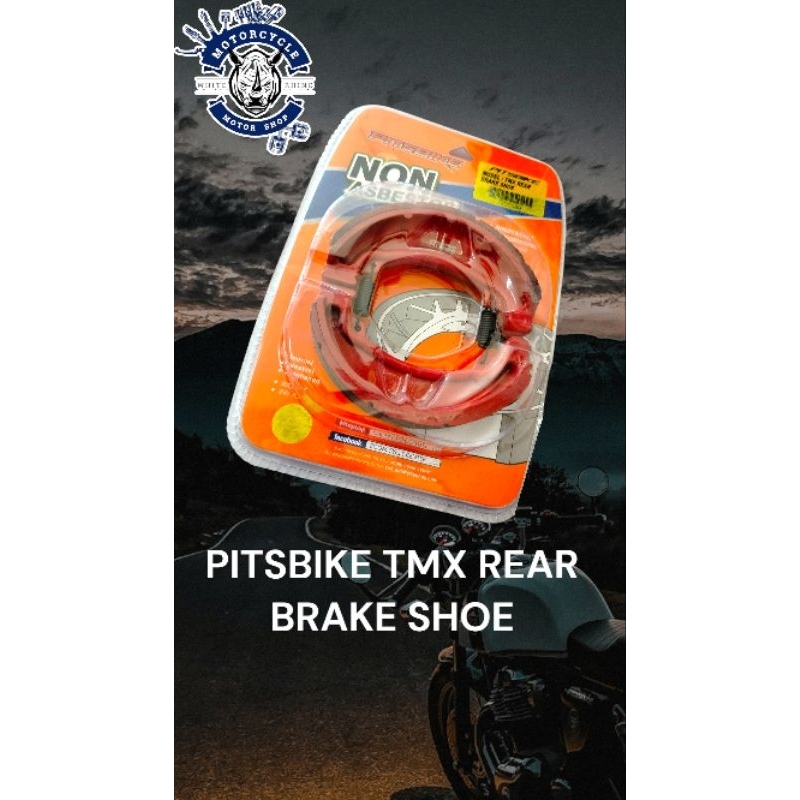 PITSBIKE TMX, XRM ,BEAT FI, CT100 REAR BRAKE SHOE | Shopee Philippines