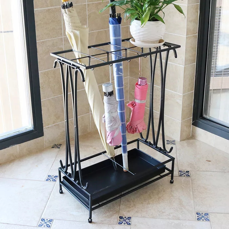 Umbrella Rack Home Waterproof Umbrella Stand Floor Holder Hotel Lobby ...