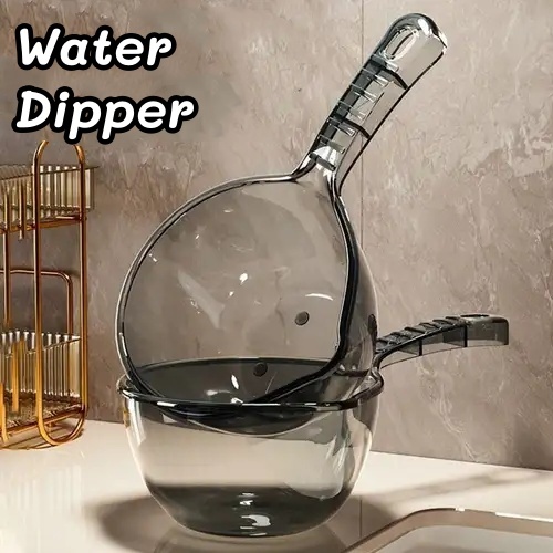 Water Dipper Clear Tabo Aesthetic Transparent Scooper Bathroom Toilet ...
