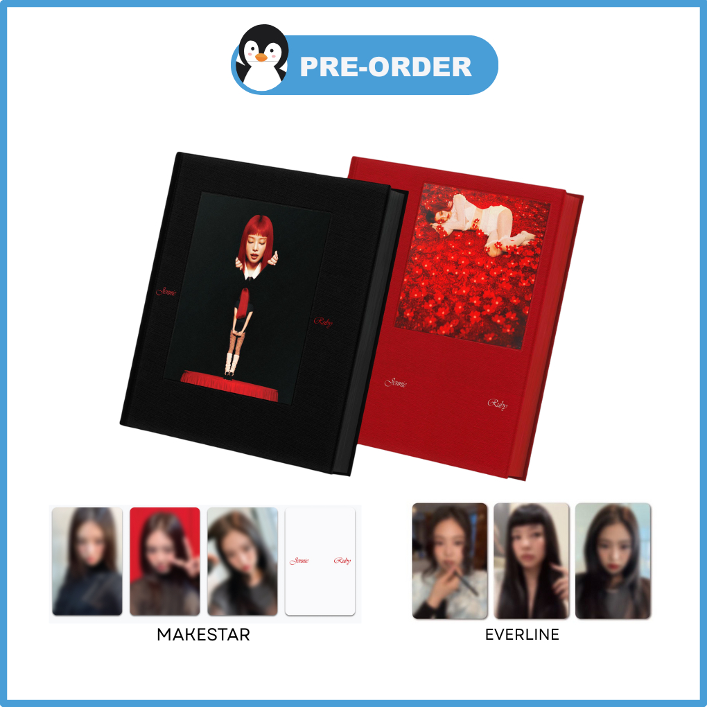 Pre-order JENNIE - The 1st Studio Album Ruby Lucky Draw | Shopee ...
