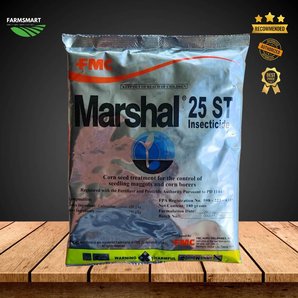 Marshal 25 ST Insecticide - 180g / Corn Seed Treatment | Shopee Philippines