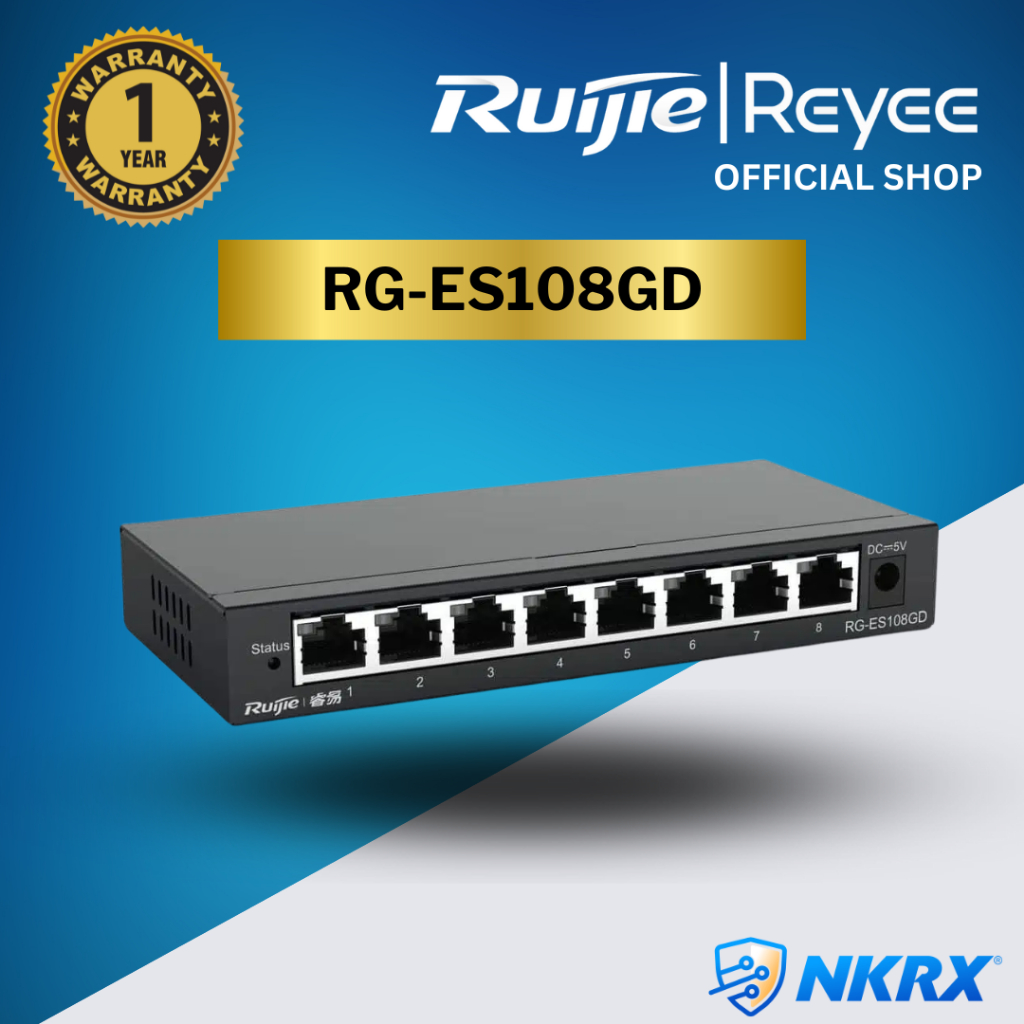 Switch Ruijie RG-ES108GD