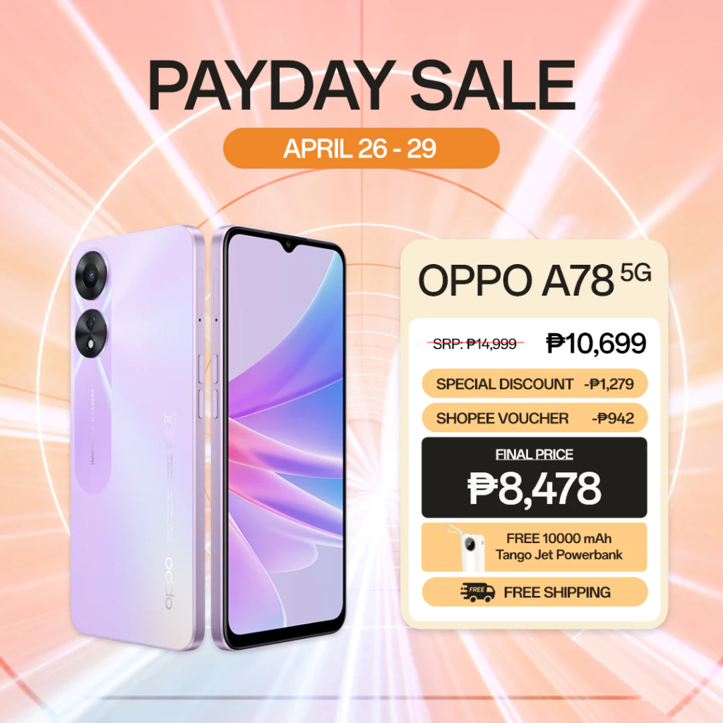 6. Oppo A78