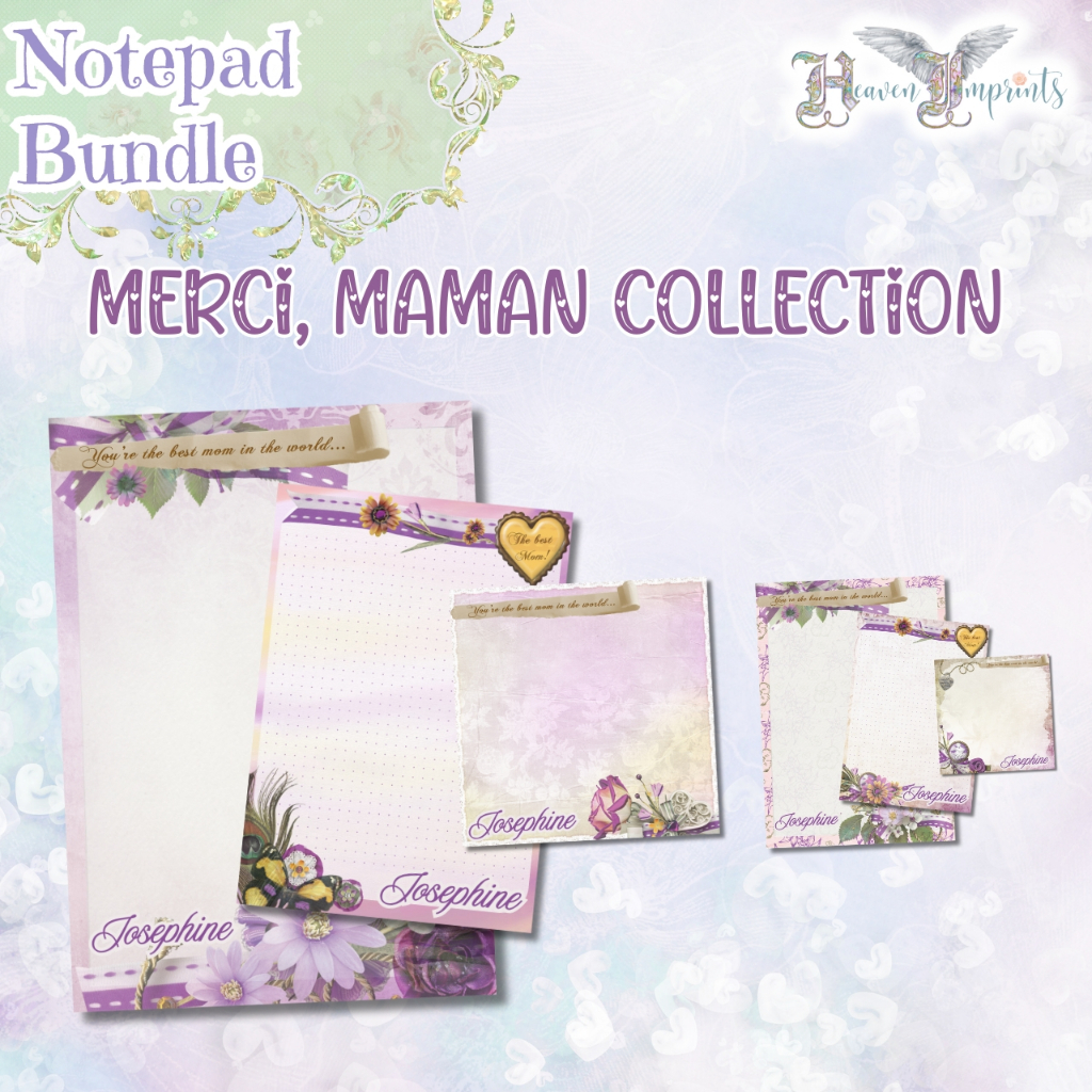 Notepad Bundle | Personalized Tear-Off Memo Pad & Sticky Notepad ...