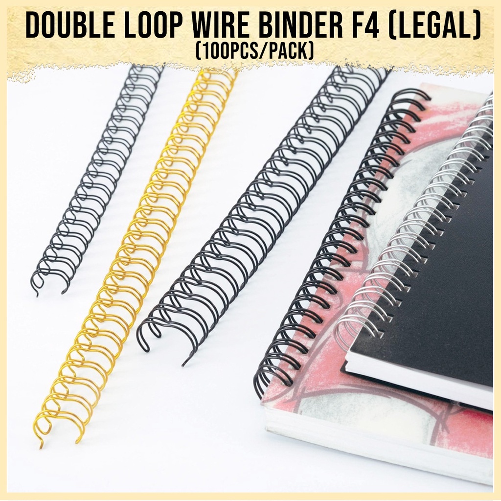 Metal Double Coil Calendar Binding Spring Book F4(Legal) Size 12.7mm ...