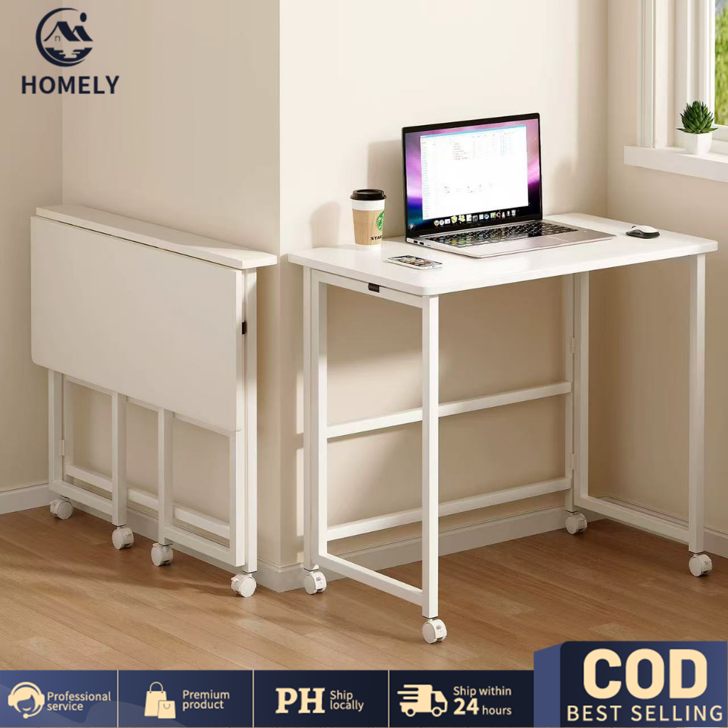 Movable Folding Computer Table Versatile Side Table for Bedrooms ...