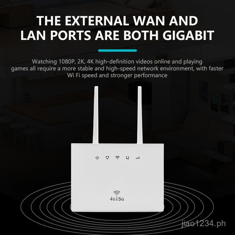 4G WiFi Advanced Home CPE Router with GOMO SIM (OPENLINE FULLADMIN ...