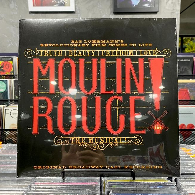 OST Moulin Rouge The Musical & O.B.C.R. Vinyl (Red, 2LP)