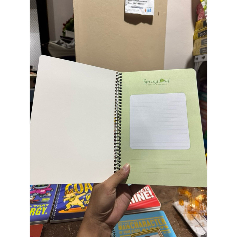 Spring Leaf Notebook durable, smooth paper | Shopee PH