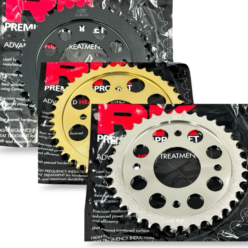 RK REAR SPROCKET ONLY LIGHTENING HOLE RAIDER150 Fi REBORN 428 HEAVY ...